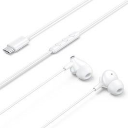 Vention Echo Lite Auriculares Intrauditivos In-Ear USB-C con Micrófono Blanco